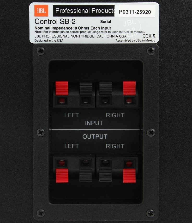 JBL Control SB-2 - фото 3