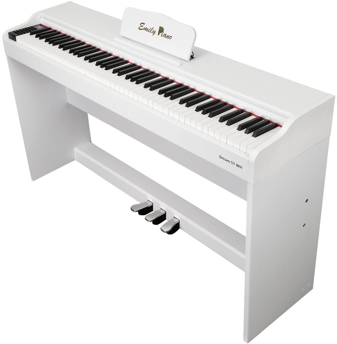 Emily Piano D-51 WH - фото 2