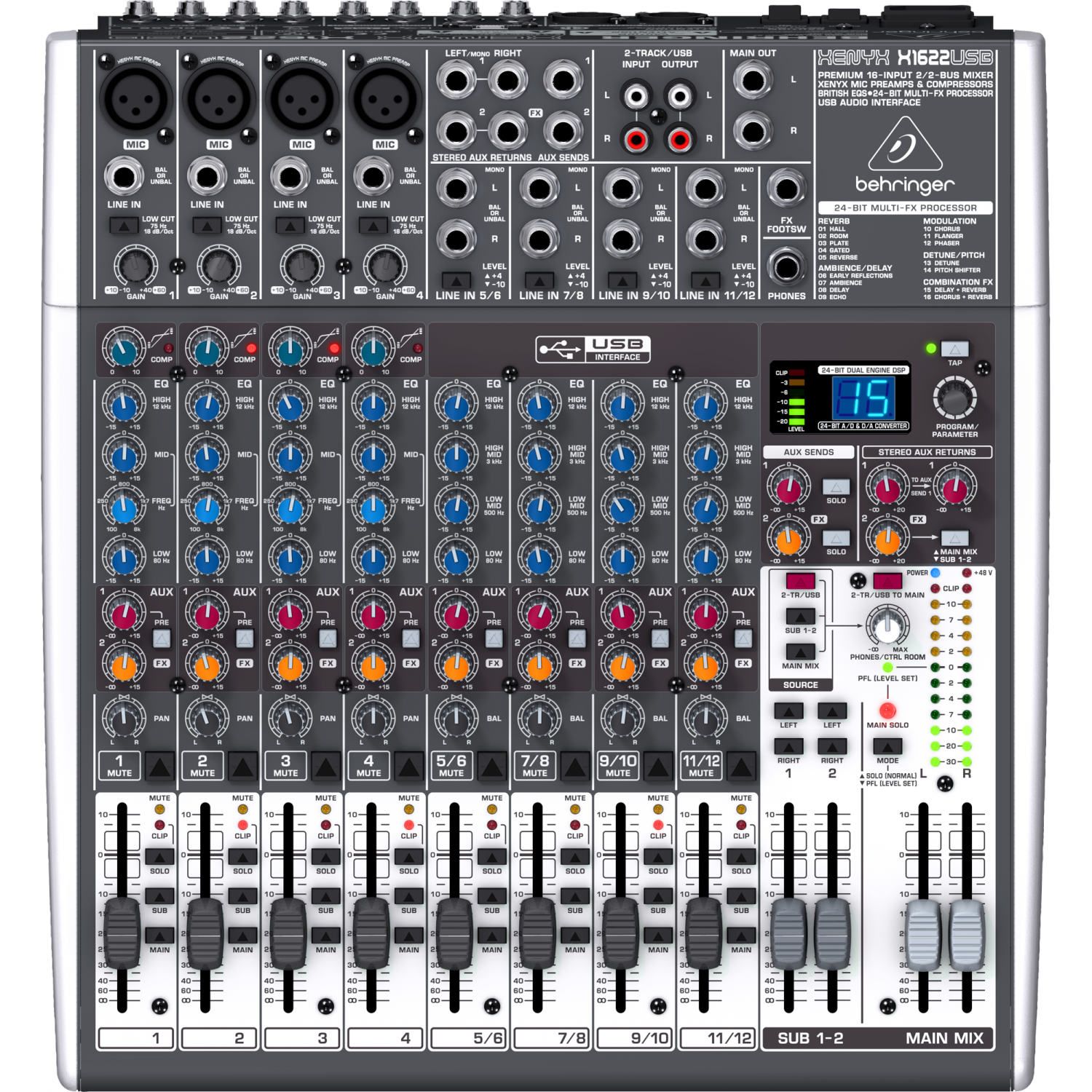 Behringer X1622USB