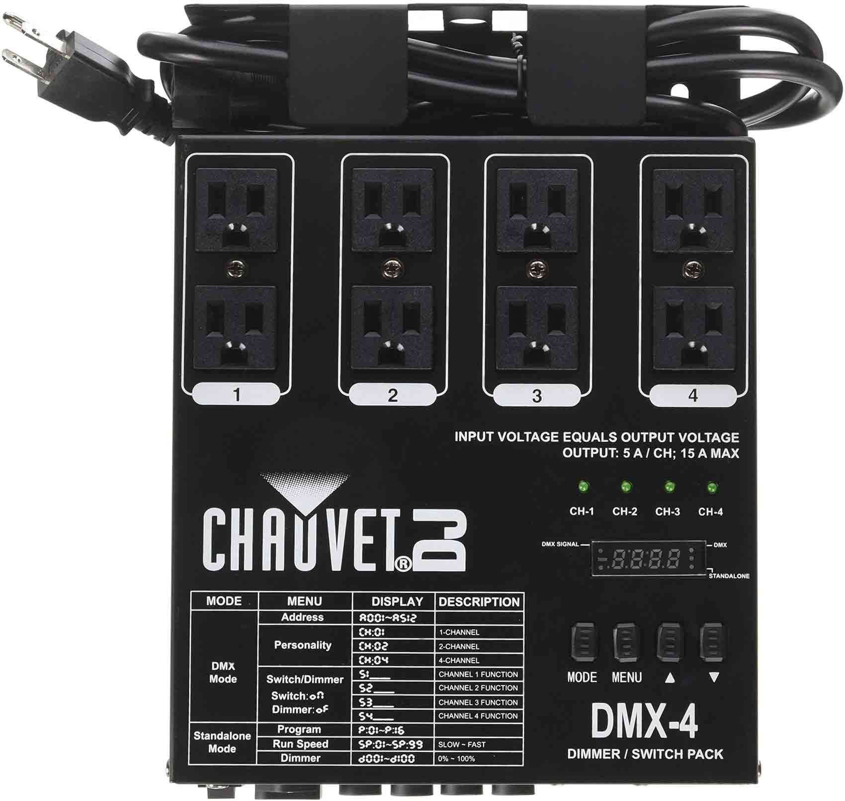 Chauvet-DJ DMX-4 - фото 2