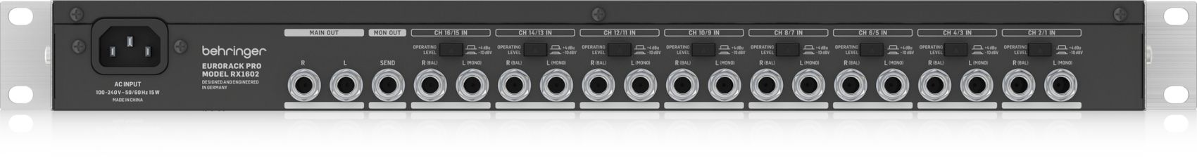 Behringer RX1602 - фото 4