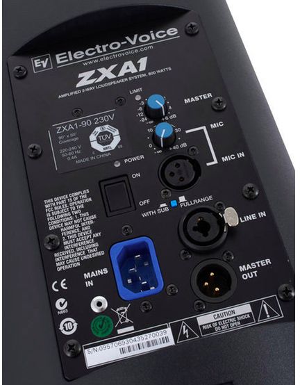 Electro-Voice ZxA1-90B - фото 4