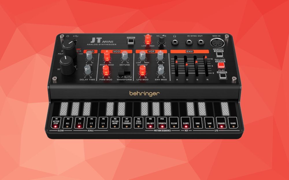BEHRINGER - опять порадовали аналоговым синтезатором! Порадуйтесь и Вы с BEHRINGER JT MINI!