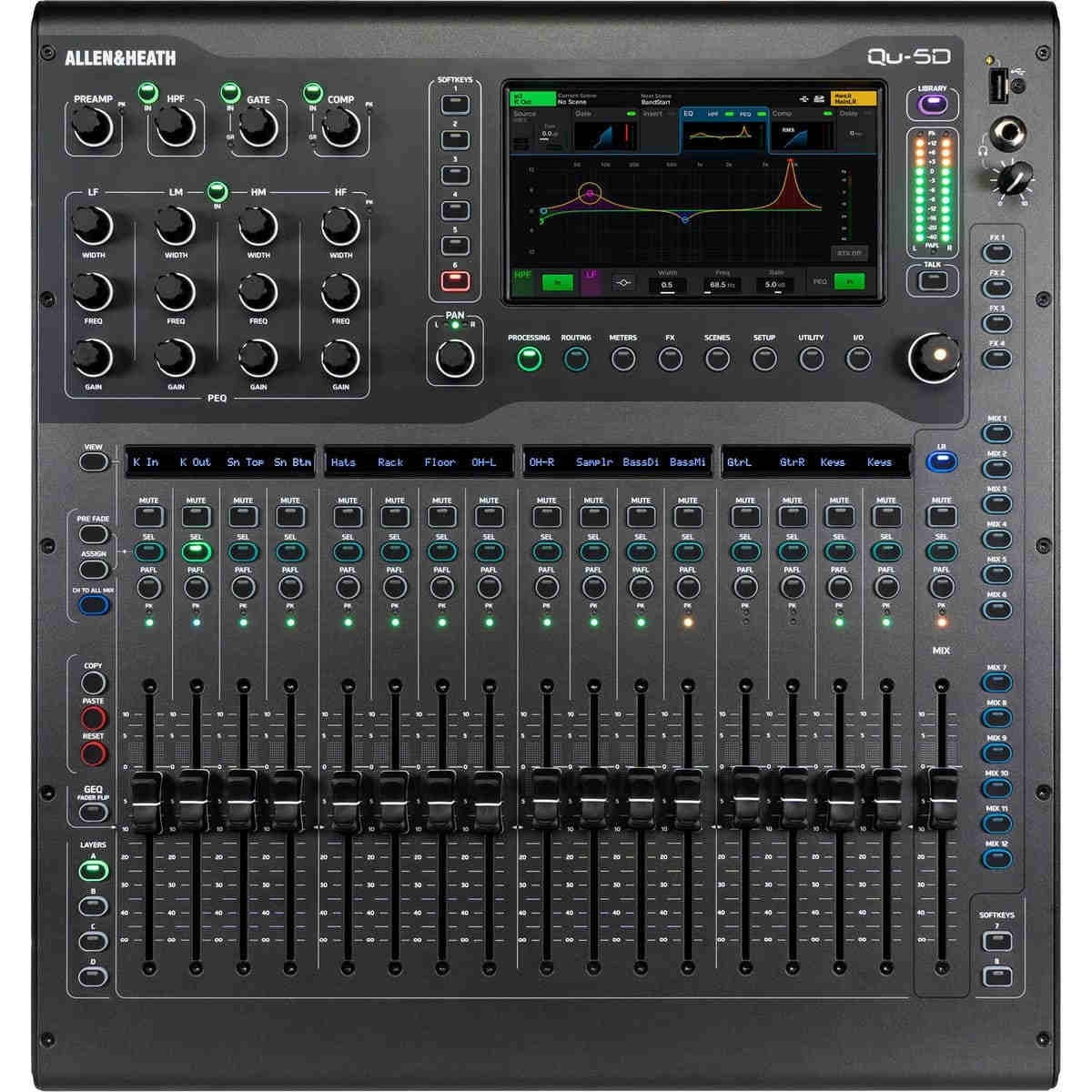 Allen&Heath QU-5D Dante Console