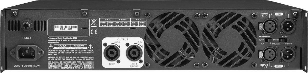 Das Audio PA-4000 - фото 2