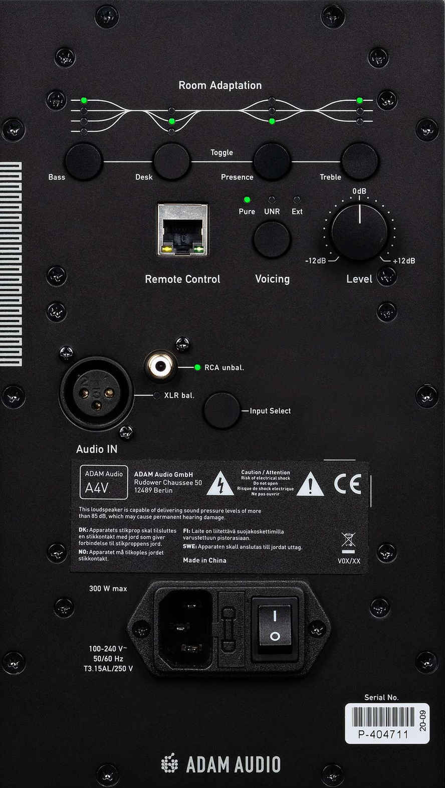 Adam Audio A4V White - фото 3