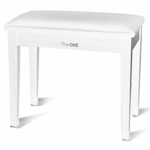 The One piano bench white