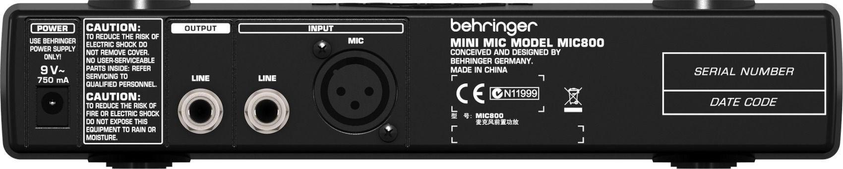 Behringer MIC800 - фото 5