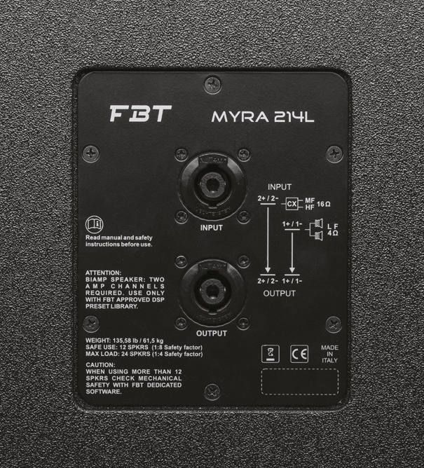 FBT Myra 214L - фото 5