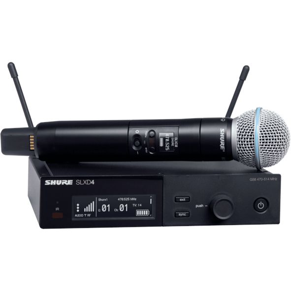 Shure SLXD24E/B58 H56