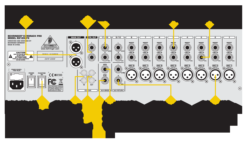 Behringer RX1202FX - фото 5