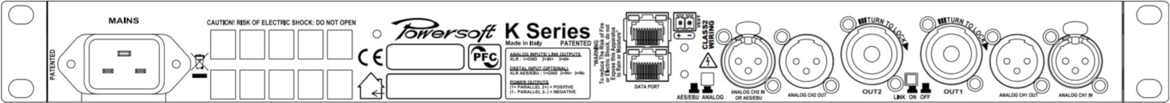 Powersoft K2 DSP + AESOP - фото 2