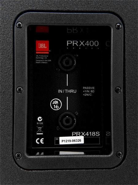 JBL PRX418S - фото 3