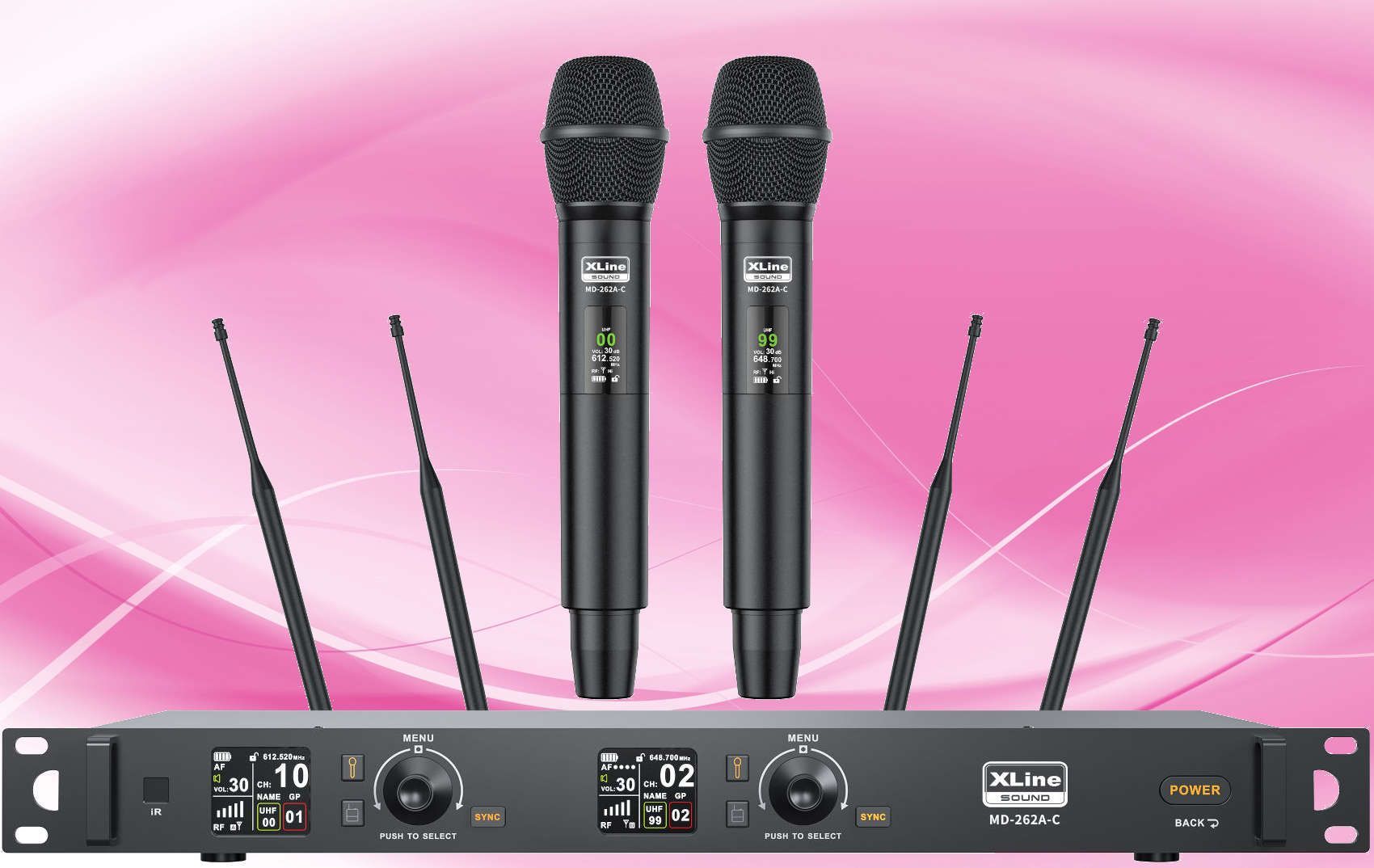 Обновление радиосистемы XLine MD-262A-C – Новый дизайн! Новые возможности!