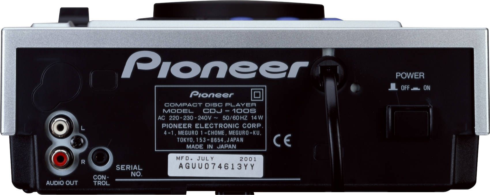 Pioneer CDJ-100S - фото 4