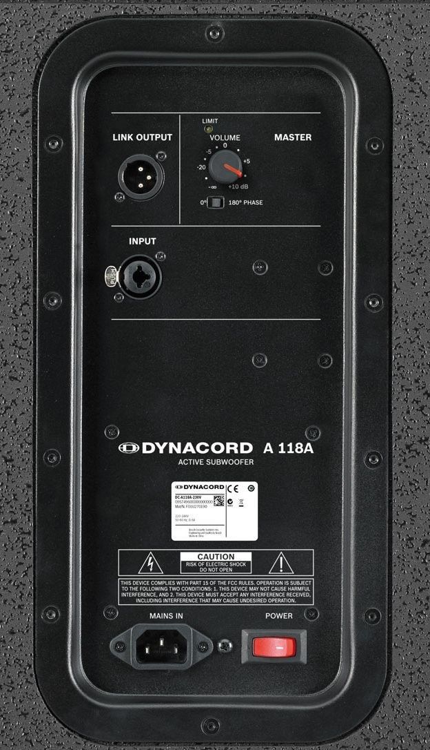 Dynacord A 118A - фото 3