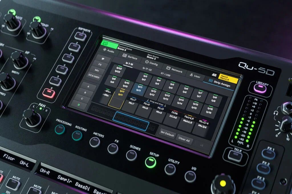 Allen&Heath QU-5D Dante Console - фото 5