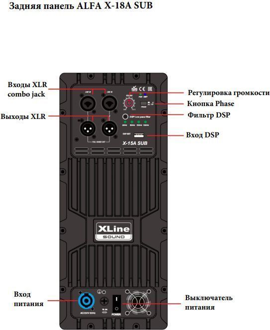 Xline ALFA X-18A SUB - фото 7