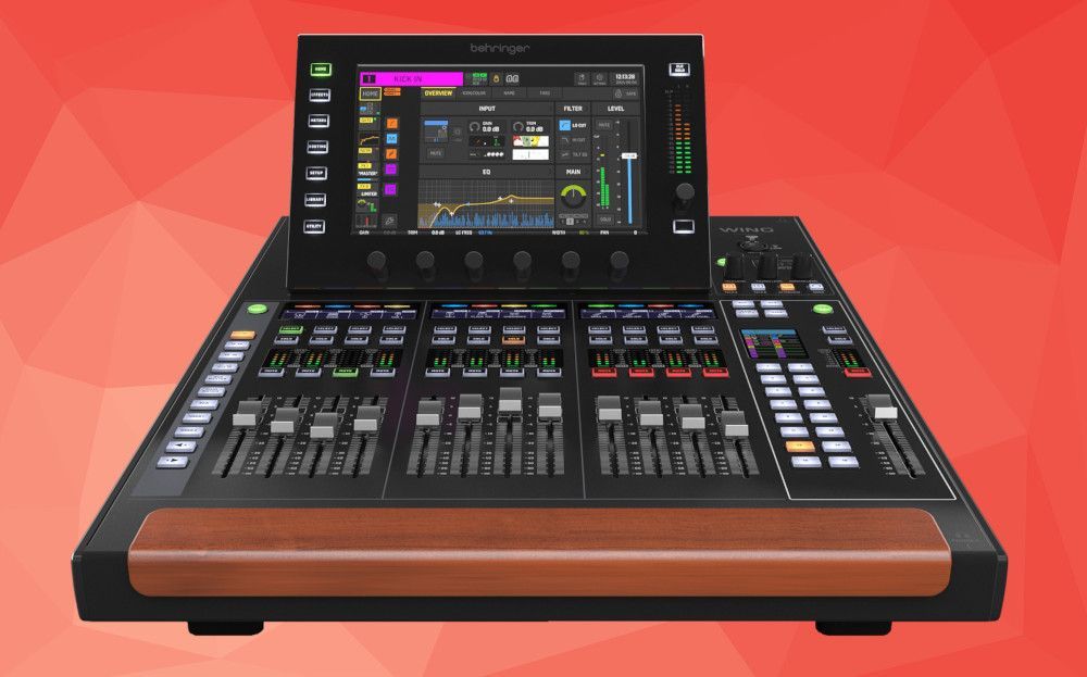 Новый микшер Behringer WING COMPACT - сохраняет функциональность при компактных размерах!