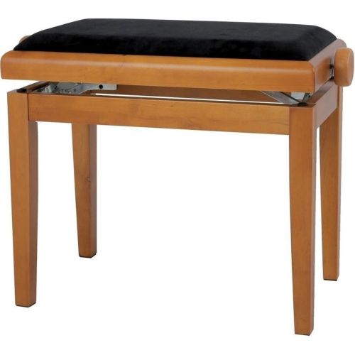 Gewa 130140 Piano bench Deluxe oak mat