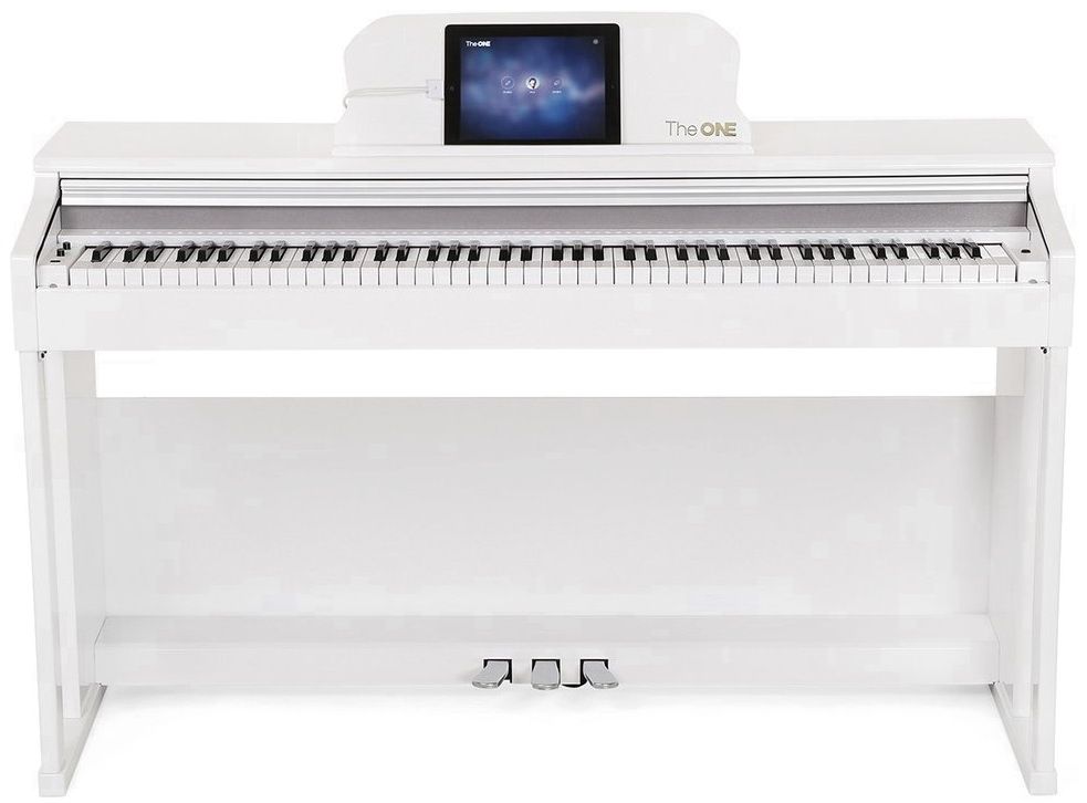 The One piano white