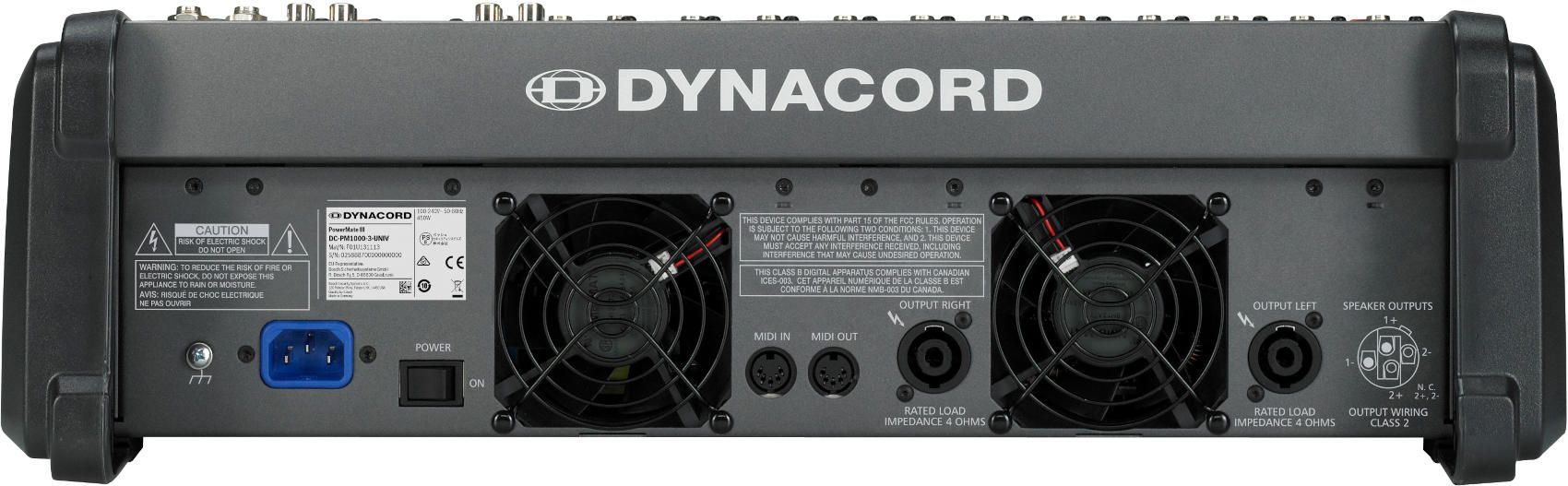Dynacord POWERMATE 1000-3 - фото 5