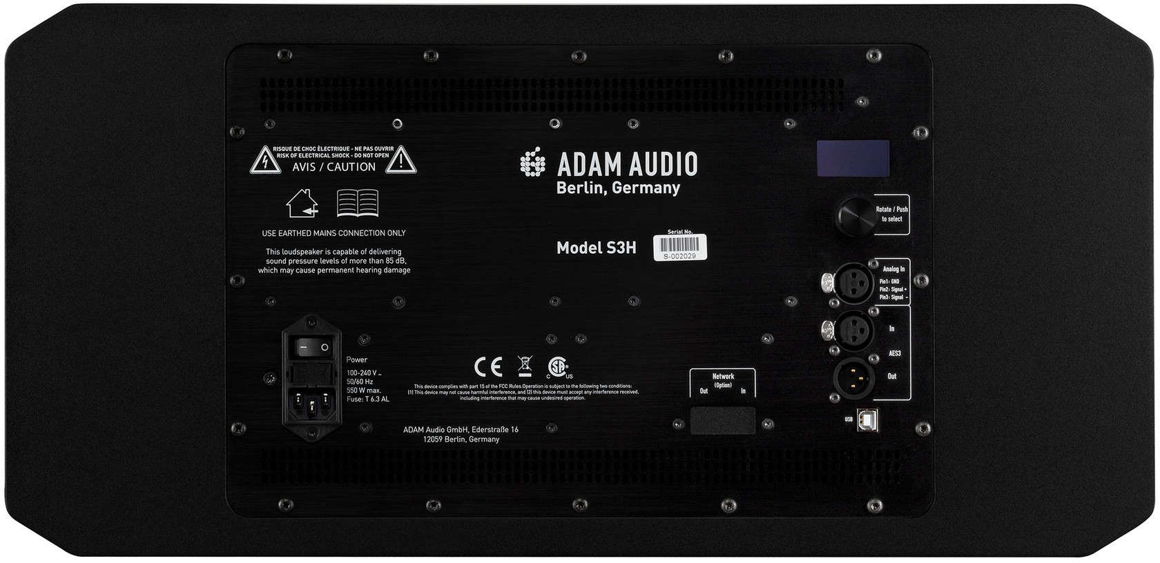 Adam Audio S3H - фото 5