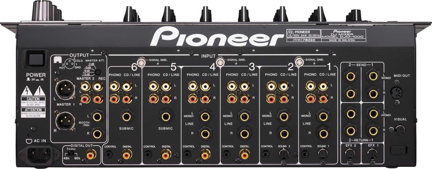 Pioneer DJM-1000 - фото 3