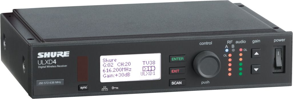 Shure ULXD24E/SM58 P51 710 - 782 MHz - фото 2