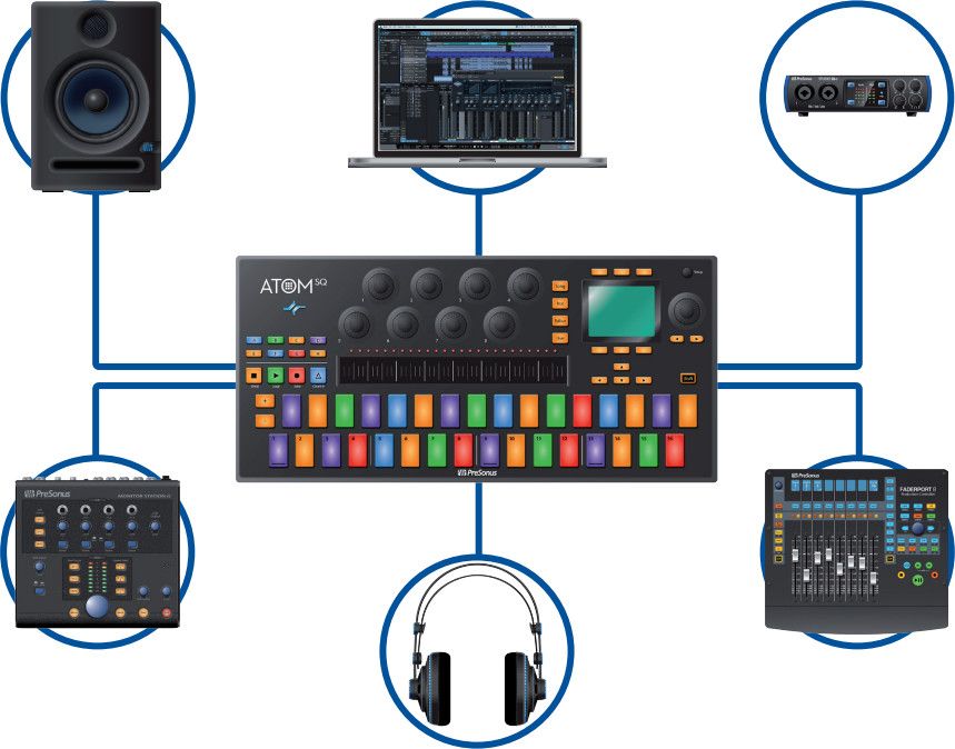 PreSonus ATOM SQ Controller - фото 8