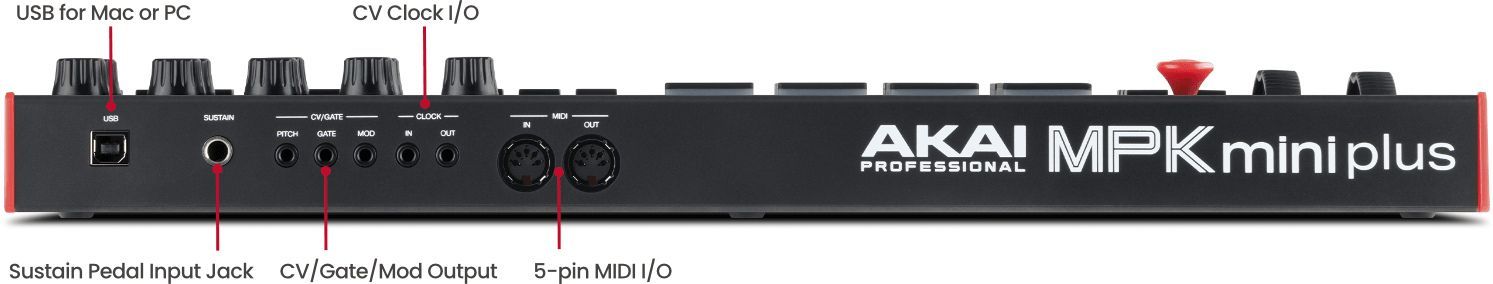 Akai Pro MPK MINI PLUS - фото 9