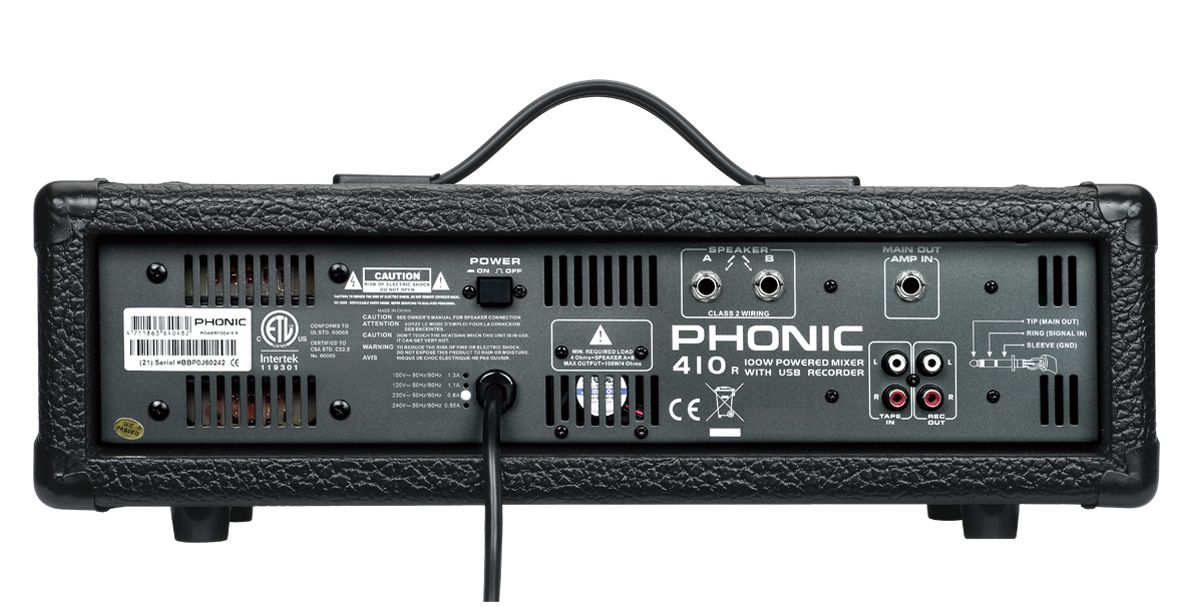 Phonic POWERPOD 410R - фото 2