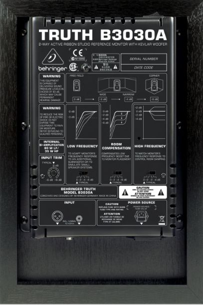 Behringer B3030A - фото 4