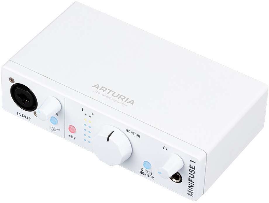 Arturia MiniFuse 1 White - фото 2