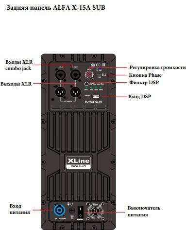 Xline ALFA X-15A SUB - фото 4