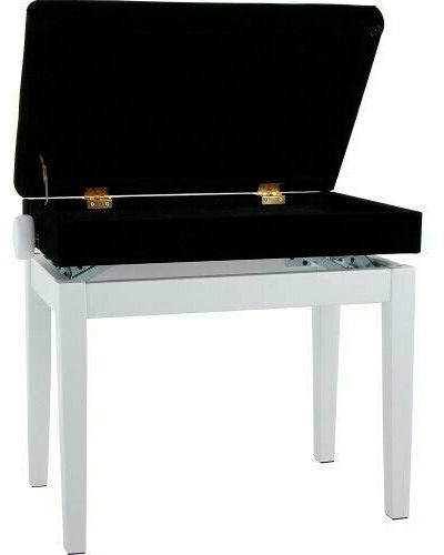 Gewa 130520 Piano bench Deluxe Compartment White matt - фото 2