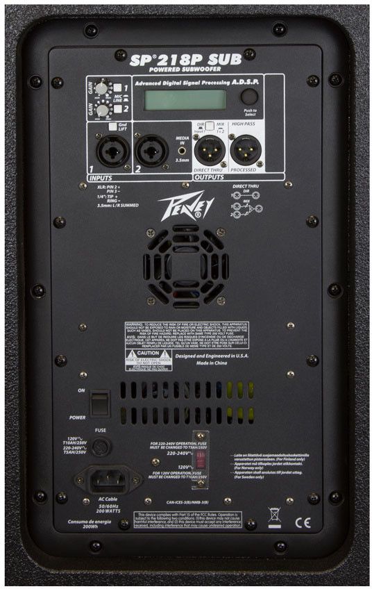 Peavey SP 218P - фото 5