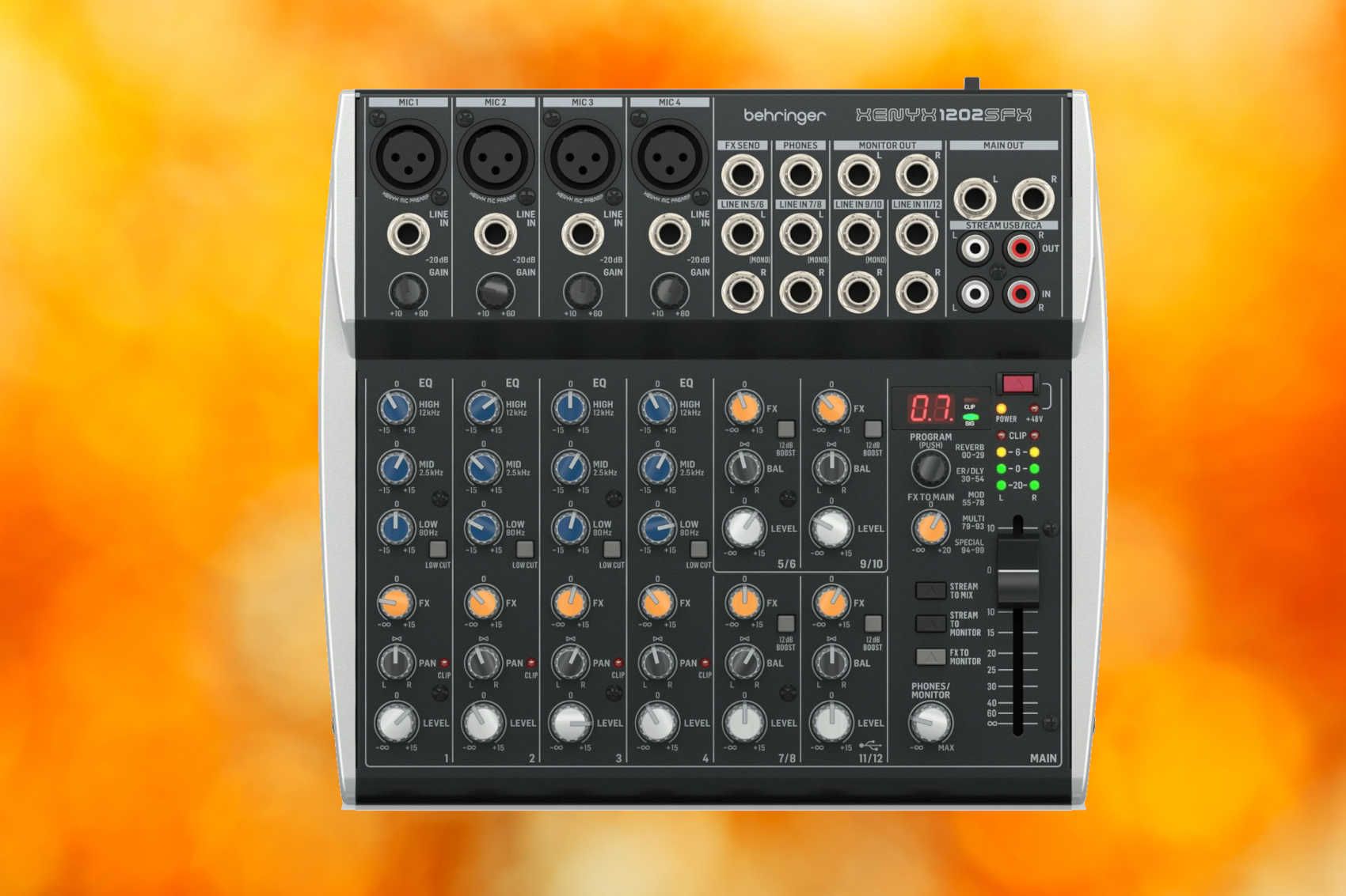 BEHRINGER продолжает удивлять! Представляем премиальную малютку XENYX 1202SFX