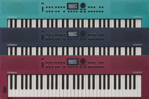 Roland пополнили серию GO! Портативные цифровые пианино GO:KEYS-3 доступны в трех вариантах по цветам!