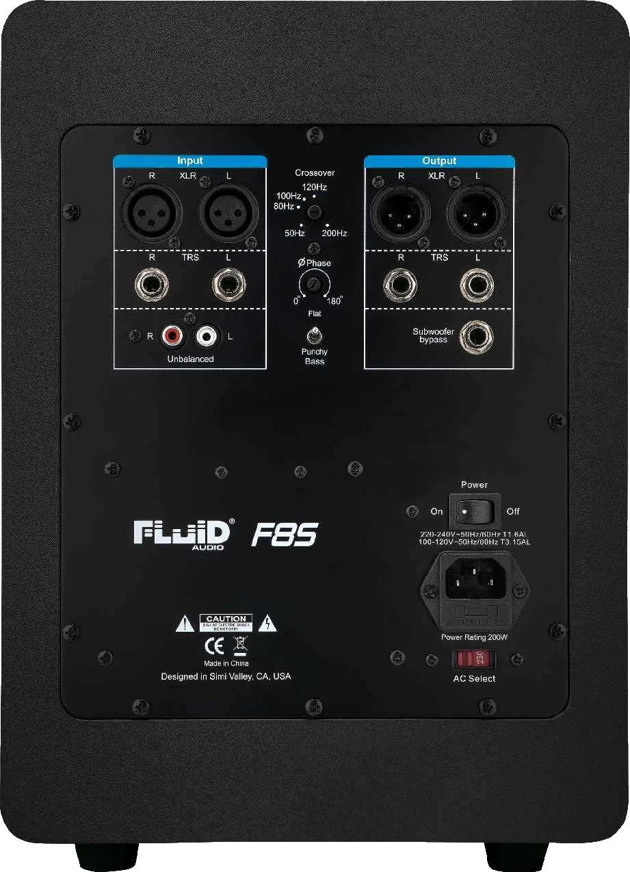 Fluid Audio F8S - фото 2