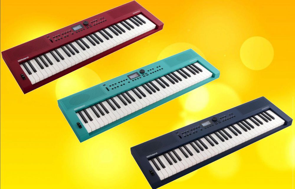 Roland пополнили серию GO! Портативные цифровые пианино GO:KEYS-3 доступны в трех вариантах по цветам!