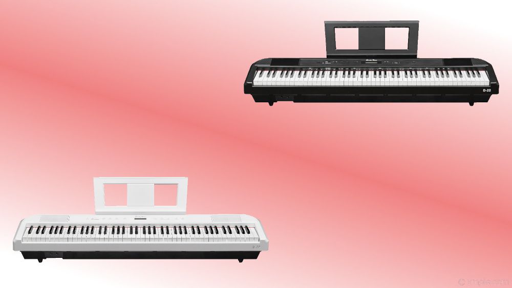 Компактное и легкое пианино EMILY PIANO D-22 - идеально подходит для путешествующих музыкантов!